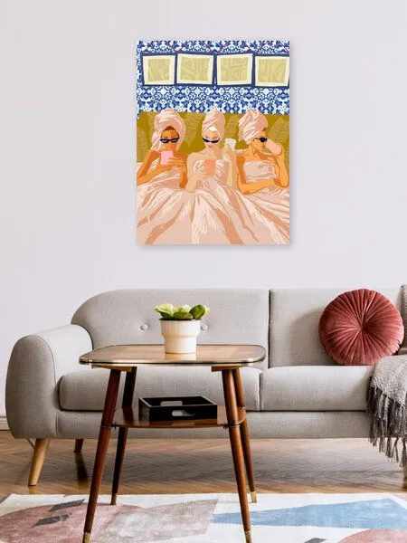 Photocircle Photocircle Poster / Leinwandbild - Ladies-Only Club – Produktbild 2 von 4