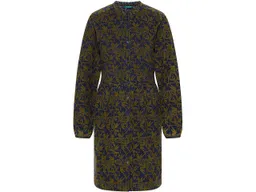 Tranquillo tranquillo Bio-Damen-Midi-Cord-Kleid mit Rüschen-Kragen, stencil, Gr. 36 – Produktbild 1 von 1