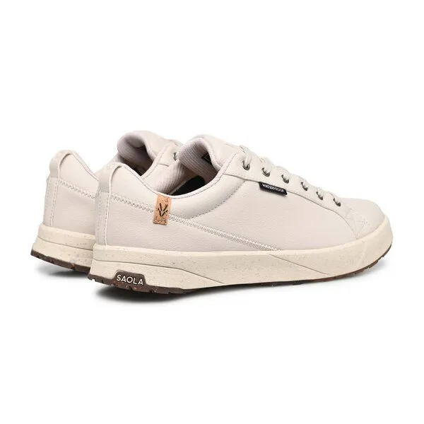 SAOLA SAOLA Vegane waterproof Sneaker Frauen - Cannon 2.0 Waterproof Women, Cream, – Produktbild 3 von 4
