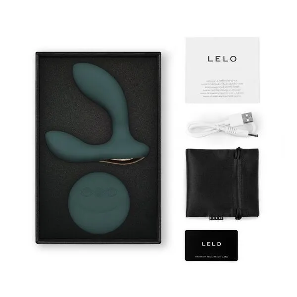 LELO Prostata Vibrator mit Fernbedienung - LELO HUGO 2 Remote, Grün, – Produktbild 3 von 4