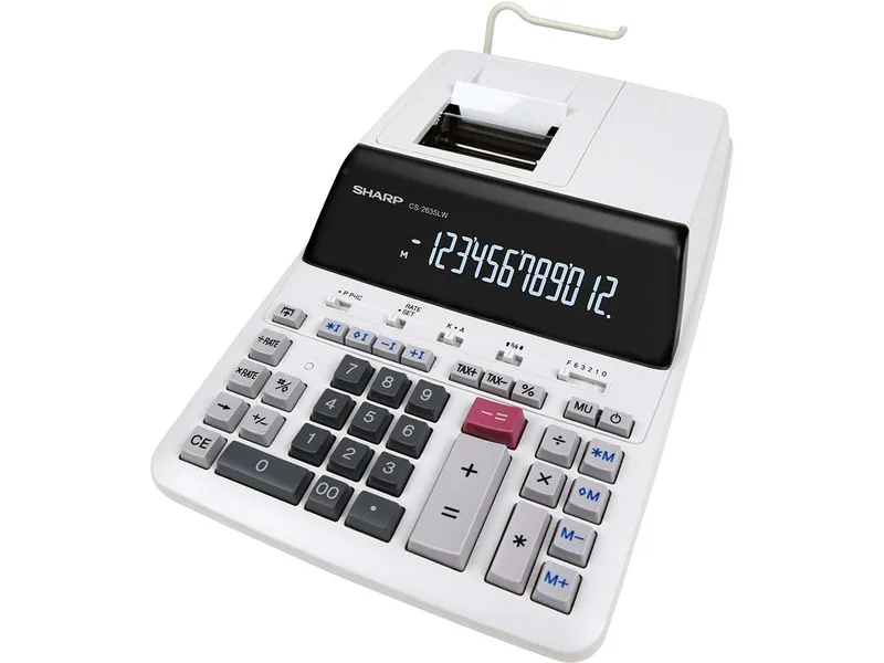 Sharp Sharp Tischrechner CS-2635LW – Produktbild 2 von 3