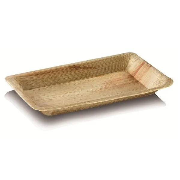 naturesse® naturesse® Rechteckiger Palmblatt Partyteller 25 Stück – Produktbild 1 von 1