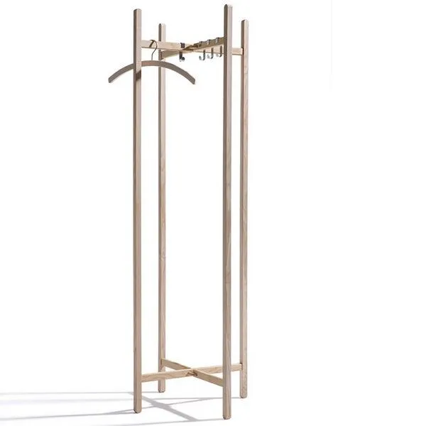 Side by Side Garderobe NEW HANG ON Eschenholz (side by side) – Produktbild 2 von 4