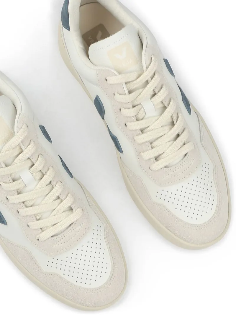 Veja Veja Sneakers V-90 Weiss/Blau - Größe 42, Blau, – Produktbild 1 von 5