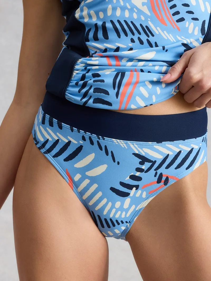 White Stuff Bikinihose Valley - 42, Blau multi, – Produktbild 3 von 4