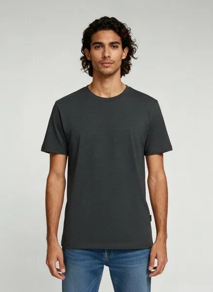 UNIPOLAR UNIPOLAR Basic T-Shirt Modell: Creative, Dark heather grey, – Produktbild 1 von 1