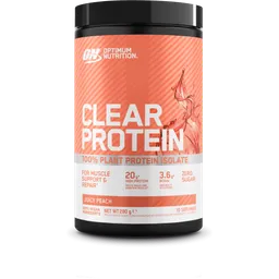 Optimum Nutrition Optimum Nutrition Clear Protein 100% Plant Protein Isolate- 280g - Juicy Peach – Produktbild 1 von 1