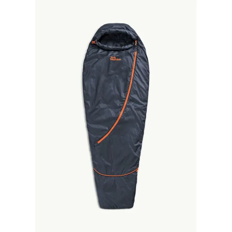 Jack Wolfskin Schlafsack Kind Jack Wolfskin Grow Up Dreamer, Blau, – Produktbild 1 von 1