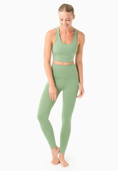 ORGANICATION ORGANICATION BIANNCA | Bralette aus Bio-Baumwolle, Mineral green, – Produktbild 3 von 4