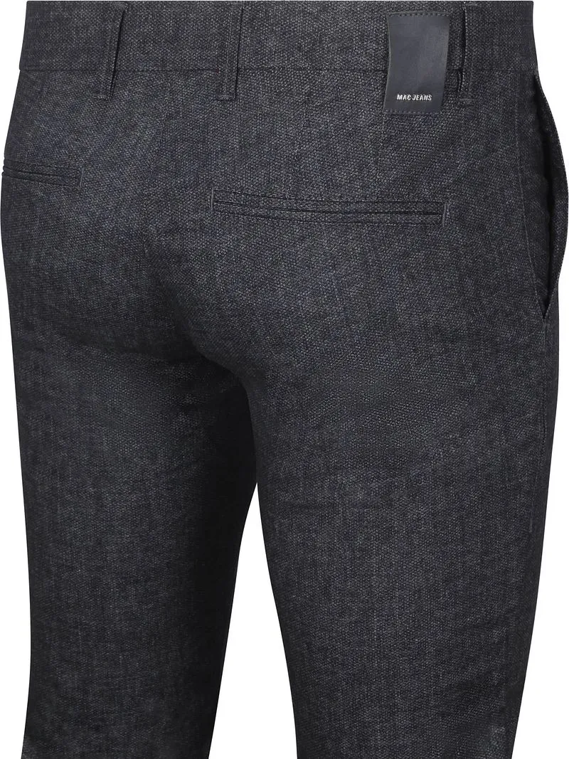 MAC Mac Hose Lennox Melange Navy - Größe W 36 - L 32, Dunkelblau, – Produktbild 5 von 5