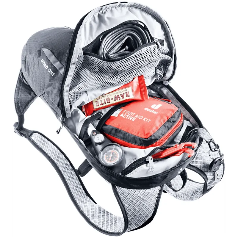 Deuter Deuter Road One Unisex Bikerucksack, schwarz, 5 ℓ, Schwarz, – Produktbild 4 von 4