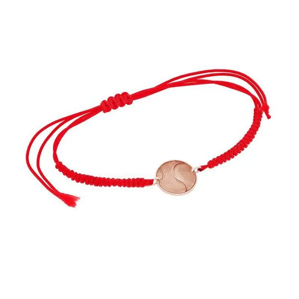 Eppi Eppi String-Armband Ball Tennis, Rosa, – Produktbild 1 von 4