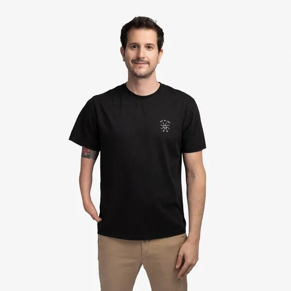 Natural Vibes Natural Vibes T-Shirt Day by Day Bio GOTS | Bio T-Shirt | Schwarzes T-Shirt | Damen T-Shirt | – Produktbild 4 von 4