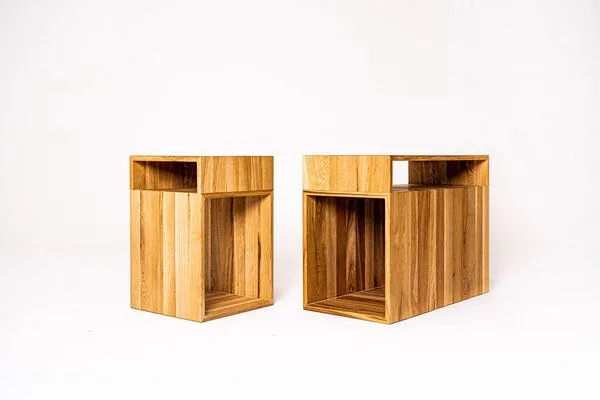 kleiderleiter_de kleiderleiter_de Beistelltisch BETA aus Holz (Eiche) – Produktbild 4 von 4