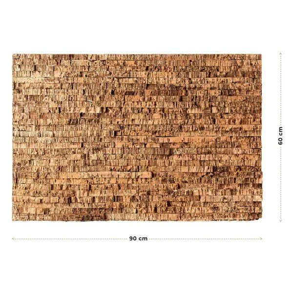 Kork-Deko Kork-Deko 150,44 €/m²: Naturkork-Platte zur Wandgestaltung | 90x60 cm – Produktbild 5 von 6