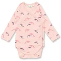 Sense Organics Sense Organics Baby Wickelbody, Modell YGON, Kleiner delphin-druck rosa, – Produktbild 1 von 1