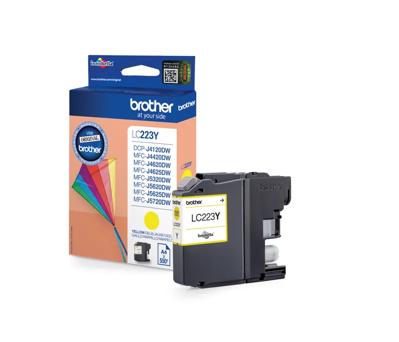 Brother Brother Tintenpatrone LC223Y gelb – Produktbild 2 von 2