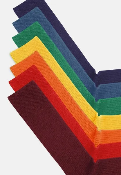 DillySocks DillySocks Socken „Ribbed Rainbow Collection“, Multicolor, – Produktbild 2 von 4
