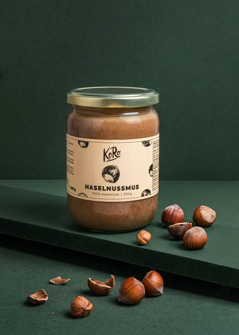 KoRo Haselnussmus 500 g – Produktbild 2 von 5