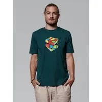 watapparel watapparel T-Shirt Unisex Pixel Zauberwürfel – Produktbild 1 von 1