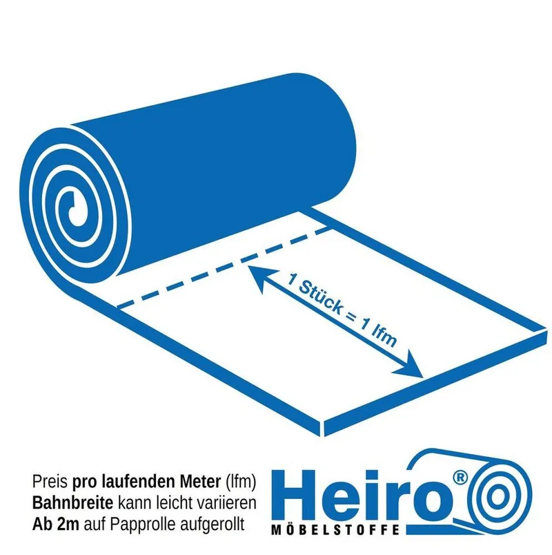 Heiro Stoff Microfaser Möbelstoff Heiro Green Line Altrosa, Polsterstoff Meterware - Breite:140 cm, Rosa, – Produktbild 5 von 5