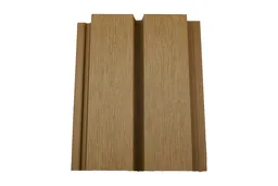 woodstore24 Fassadenverkleidung aus WPC Coextrusion, 33 mm (S) x 140 mm (B / Deckbreite) x 390 cm (Länge), CEDAR, Oberfläche: gebürstet matt (Serie WE56) – Produktbild 1 von 1