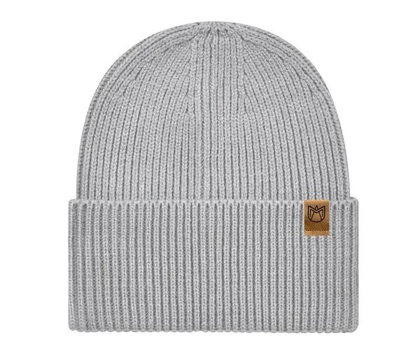 mate mate Strick Oversize Mütze, Grau, – Produktbild 1 von 1