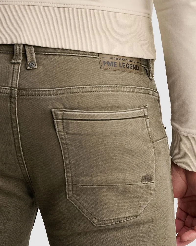 PME Legend PME Legend Nightflight Jeans Grün - Größe W 34 - L 32, Khaki, – Produktbild 4 von 5