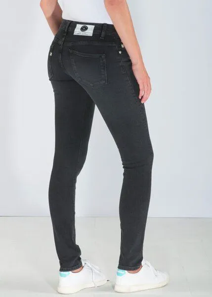 MUD Jeans MUD Jeans Jeans Skinny Fit - Lilly - Stone Black – Produktbild 3 von 4