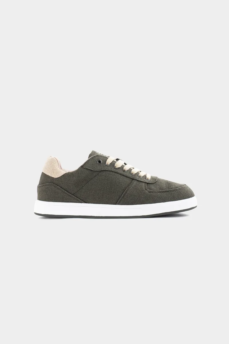 8000kicks EU 8000kicks EU Herren vegan Sneaker Seeker, Olivgrün, – Produktbild 1 von 2