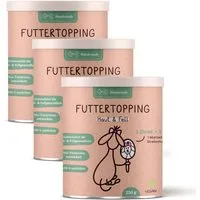Hunderunde Hunderunde Futtertopping - Haut & Fell - Glänzendes Fell, Gesunde Haut, Natürliche Zutaten, vegan 750 g – Produktbild 1 von 1