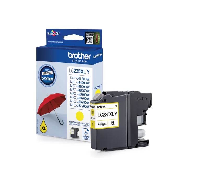 Brother Brother Tintenpatrone LC225XLY gelb – Produktbild 1 von 1