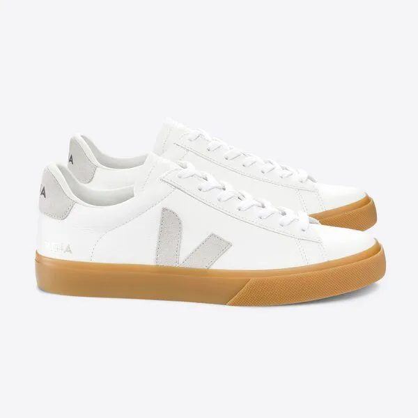 Veja Veja Sneaker Damen - Campo Chromefree, Weiß (extra white natural natural), – Produktbild 1 von 4