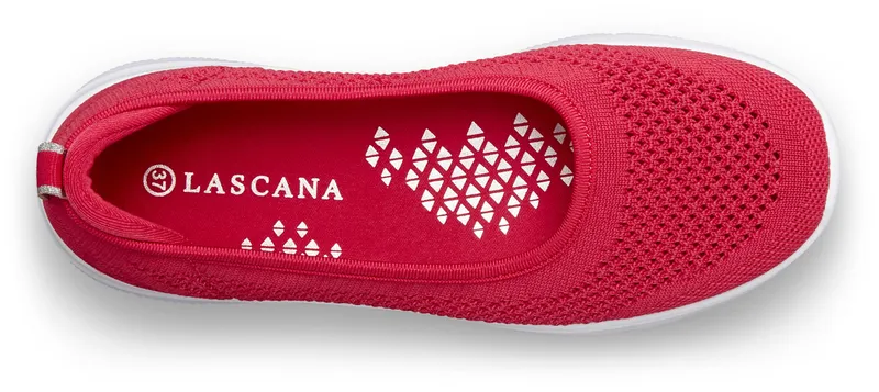 Lascana Sneaker Ballerinas, Pink, – Produktbild 2 von 3