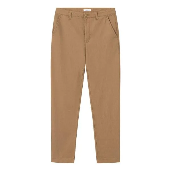 KnowledgeCotton Apparel KnowledgeCotton Apparel Mom-Fit Hose IRIS aus Bio-Baumwolle, Braun (brown sugar), – Produktbild 3 von 3