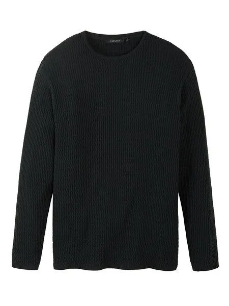 recolution recolution Herren Strickpullover Cedar reine Bio-Baumwolle, Dark green, – Produktbild 4 von 4