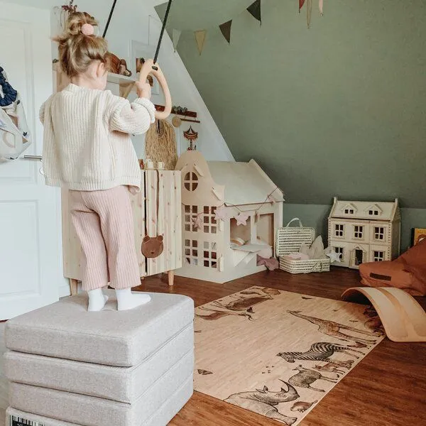 Clarissakork Clarissakork Kork Kinderteppich Arche Noah, Natur, – Produktbild 1 von 1