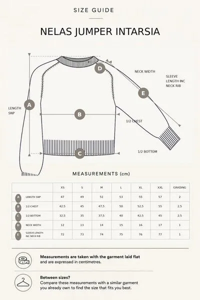 Suite 13 Lab Suite 13 Lab Nelas Baumwoll-Pulli mit asymmetrischen Streifen, Weinrot, – Produktbild 2 von 4