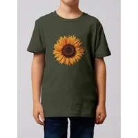 watabout.kids watabout.kids T-Shirt Kinder Sonnenblume, Khaki, – Produktbild 1 von 1