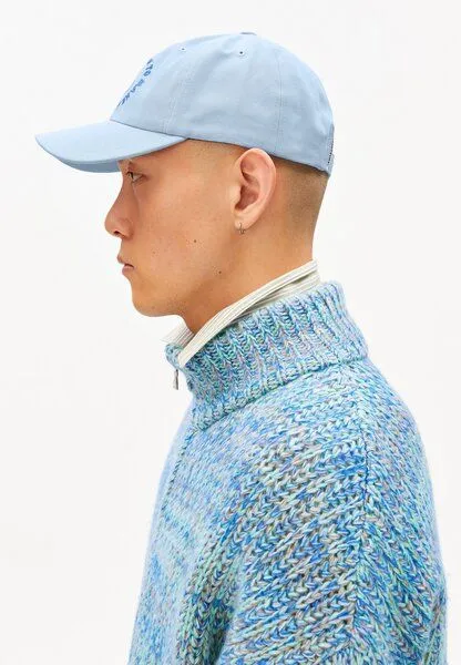 ARMEDANGELS ARMEDANGELS YENAAS CHANGEMAKER Unisex Cap aus Bio-Baumwolle, Wedgwood, – Produktbild 2 von 4