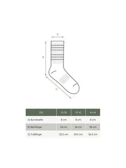 FUXBAU FUXBAU Retro Tennissocken – Produktbild 1 von 1