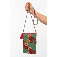 Tranquillo Tranquillo Umhängetasche BLOSSOM, Blau, – Produktbild 2 von 5