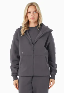 ORGANICATION ORGANICATION Herren vegan Hoodie Full Zip Jenna Shadow Grey – Produktbild 1 von 1
