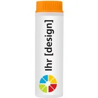 PUSTEFIX Seifenblasenspiel 'Pustefix' inklusive 1-4 farbigem Etikett 42 ml, orange – Produktbild 1 von 1