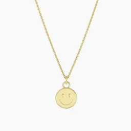 Paeoni Colors Paeoni Colors Smiley-Halskette aus 18k Gold Vermeil, 925 Sterling Silber – Produktbild 1 von 1