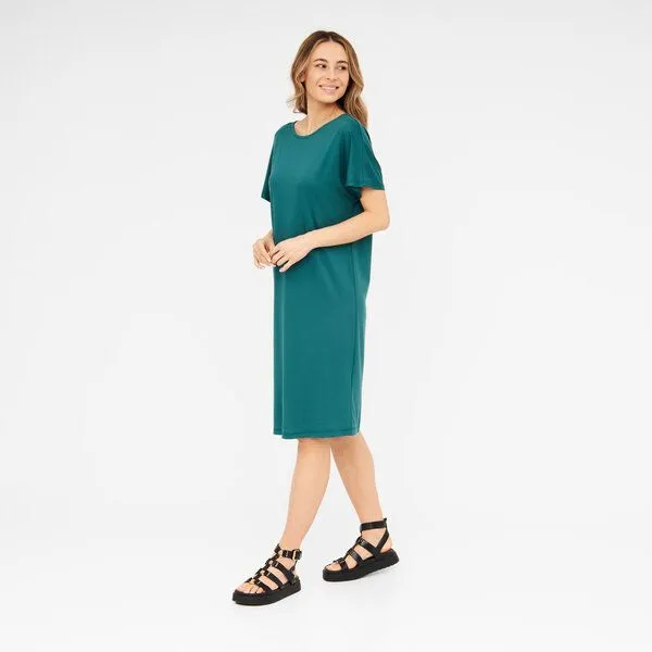 WiDDA berlin WiDDA berlin Rückenfreies Jerseykleid FARLO aus TENCEL®, Petrol, – Produktbild 1 von 5