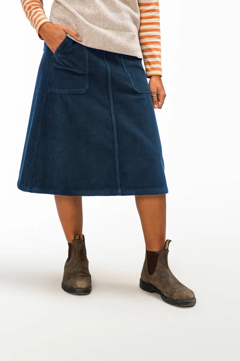MATONA MATONA Damen vegan Rock Flared Anchor Blau, Extra dunkelblau, – Produktbild 2 von 2