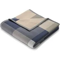 biederlack biederlack Wohndecke Blue-Woven super kuschelig 100 % Baumwolle – Produktbild 1 von 1
