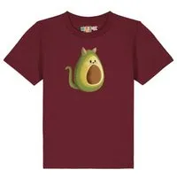 watabout kids watabout.kids T-Shirt Kinder Avocato, Burgundy, – Produktbild 1 von 1