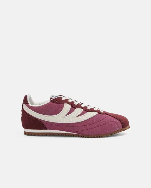 MoEa MoEa Sneakers Rise - Bordeaux & Beige - Mushroom, Natural, – Produktbild 1 von 4